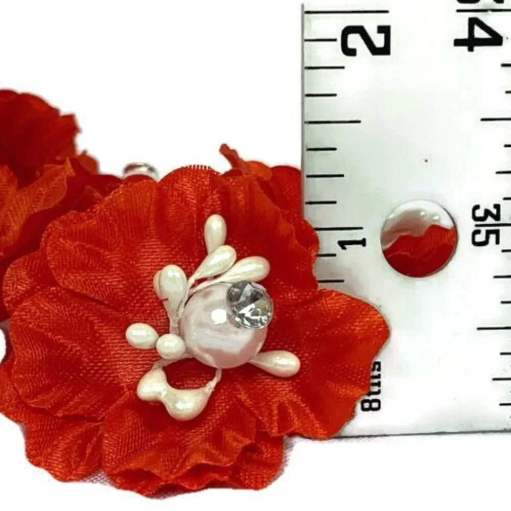 Bunches of Polyester Craft Flower Stems for All Occasions Party Supplies